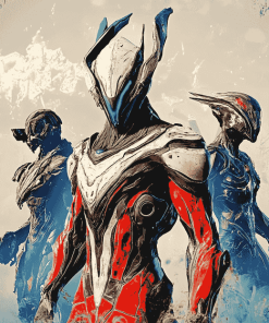 Warframe Animation Diamond Painting