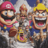 Wario Adventures Animation Diamond Painting