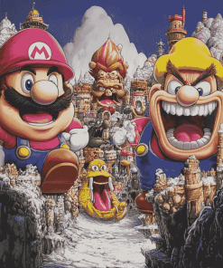 Wario Adventures Animation Diamond Painting