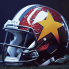 Washington Commanders Helmet Diamond Painting