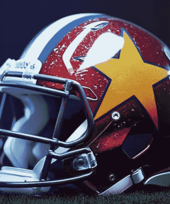 Washington Commanders Helmet Diamond Painting