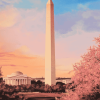 Washington Monument Tower Diamond Painting