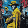 Watchmen Movie Poster Film Series Diamond Painting