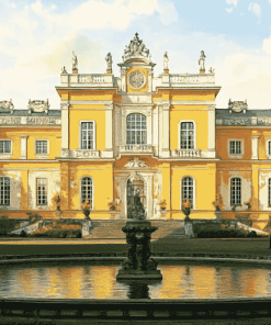 Wilanow Palace Scenic Diamond Painting