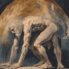 William Blake's Nebuchadnezzar Vintage Diamond Painting