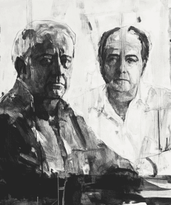 William Kentridge Monochrome Diamond Painting