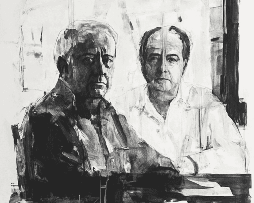 William Kentridge Monochrome Diamond Painting