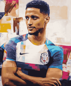 William Saliba Sports Star Diamond Painting