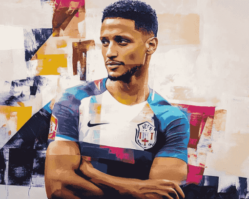 William Saliba Sports Star Diamond Painting