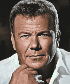 William Shatner Celebrity Diamond Painting