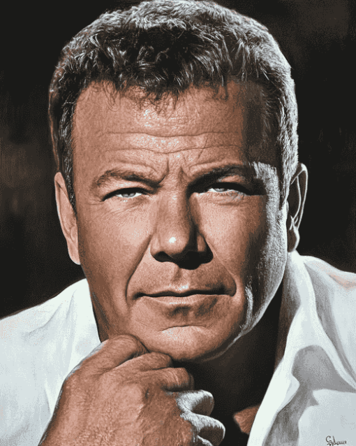 William Shatner Celebrity Diamond Painting