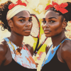 Williams Sisters Tennis Icon Diamond Painting