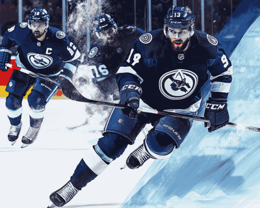 Winnipeg Jets Ice Hockey Team Diamond Painting