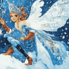 Winter Fantasy Fairy Diamond Painting