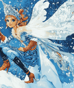 Winter Fantasy Fairy Diamond Painting