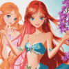 Winx Club Anime Diamond Painting