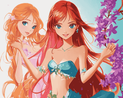 Winx Club Anime Diamond Painting