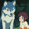 Wolf Children Anime Diamond Painting