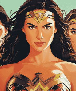 Wonder Woman Superhero Marvel Diamond Painting