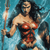 Wonder Woman and Aquaman Movie Diamond Painting