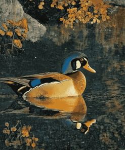 Wood Duck Wildlife Diamond Painting