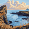 Worms Head Scenic View Diamond Painting