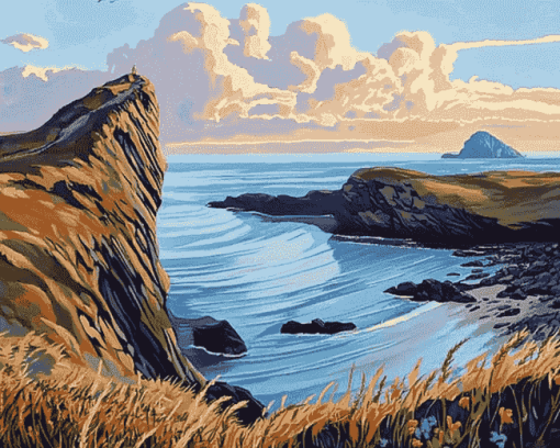 Worms Head Scenic View Diamond Painting