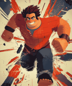 Wreck It Ralph Animation Diamond Painting