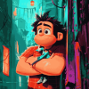 Wreck It Ralph Animation Diamond Painting