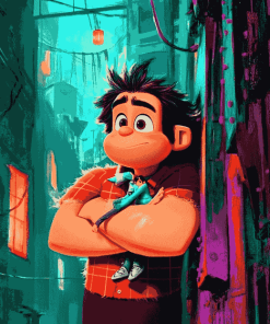 Wreck It Ralph Animation Diamond Painting