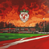 Wrexham AFC Football Diamond Painting