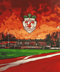 Wrexham AFC Football Diamond Painting