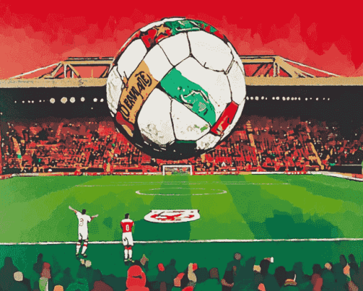 Wrexham AFC Football Diamond Painting