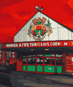 Wrexham Afc Football Club Diamond Painting