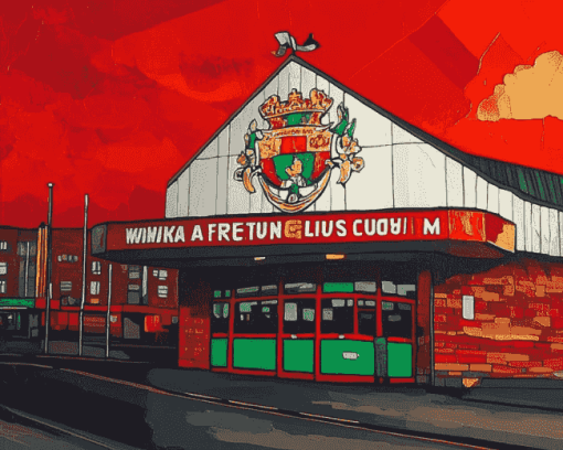 Wrexham Afc Football Club Diamond Painting