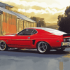 XB GT Falcon Car Diamond Painting