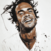 Yannick Noah Tennis Player Diamond Painting