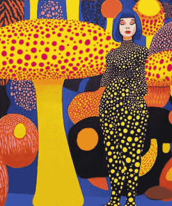 Yayoi Kusama Influence Diamond Painting