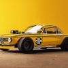 Yellow BMW E10 Car Diamond Painting