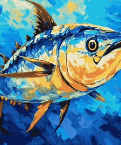 Yellow Fin Tuna Diamond Painting