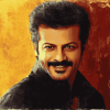 Young Anil Kapoor Celebrity Diamond Painting