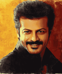 Young Anil Kapoor Celebrity Diamond Painting