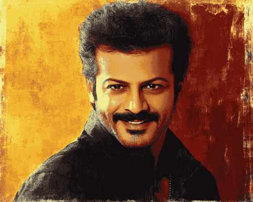 Young Anil Kapoor Celebrity Diamond Painting