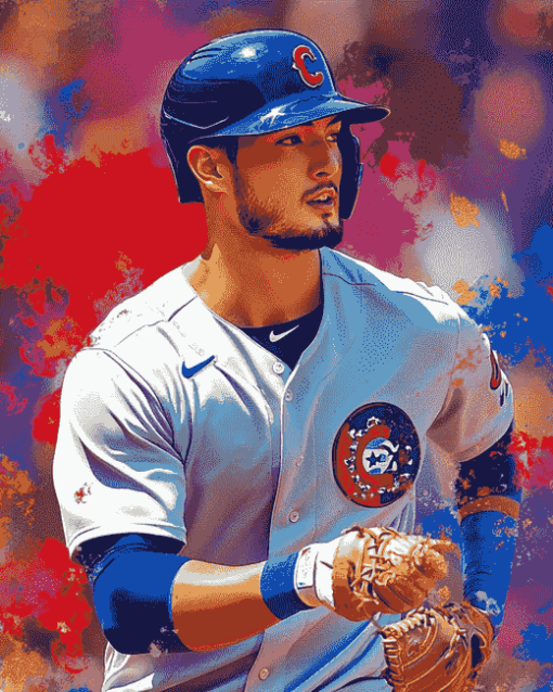 Yu Darvish Baseball Legend Diamond Painting