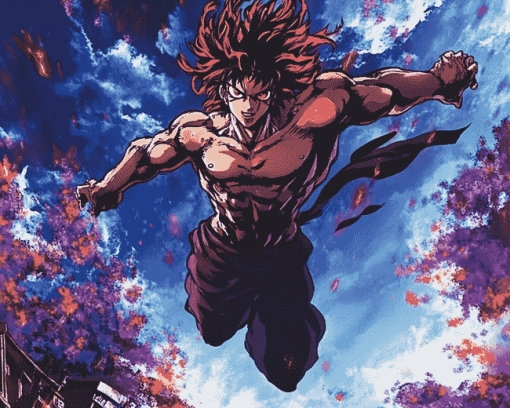 Yujiro Hanma Anime Diamond Painting