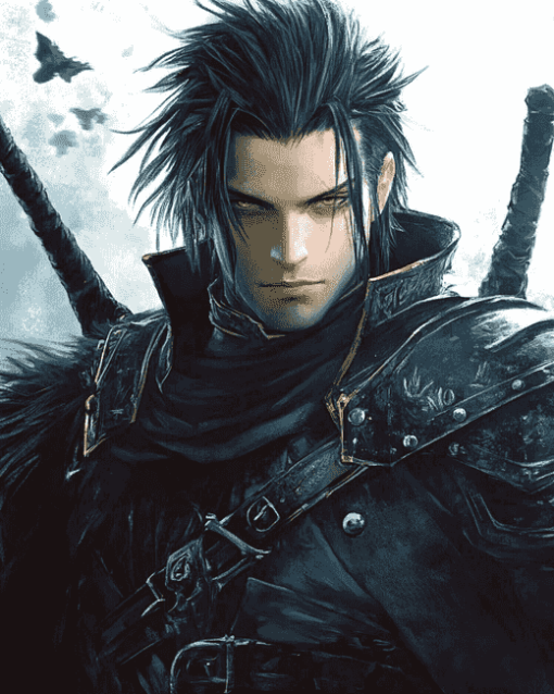 Zack Fair Final Fantasy Diamond Painting