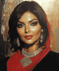 Zeenat Aman Celebrity Diamond Painting