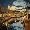 Zoetermeer Cityscape Diamond Painting