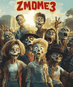 Zombies 3 Disney Movie Diamond Painting