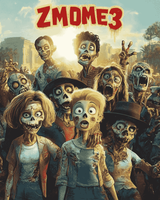 Zombies 3 Disney Movie Diamond Painting